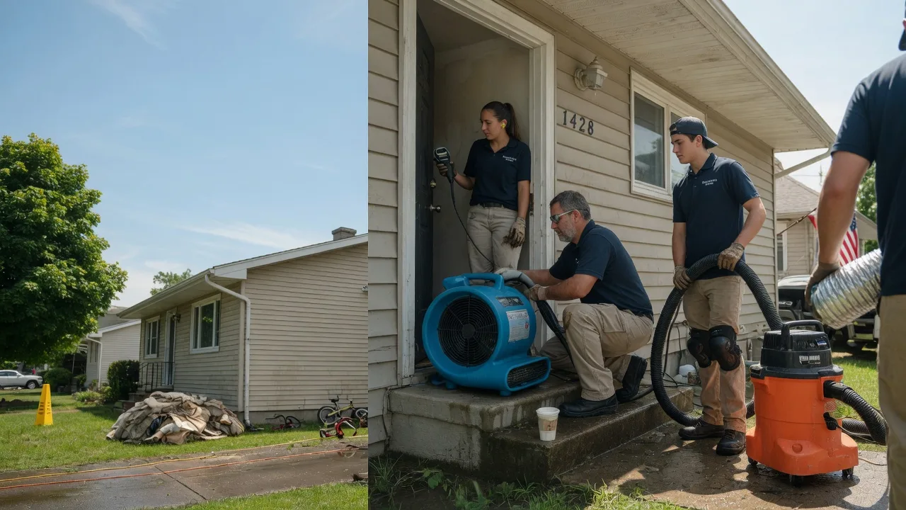 Water Damage Restoration in Higgins, TX near me